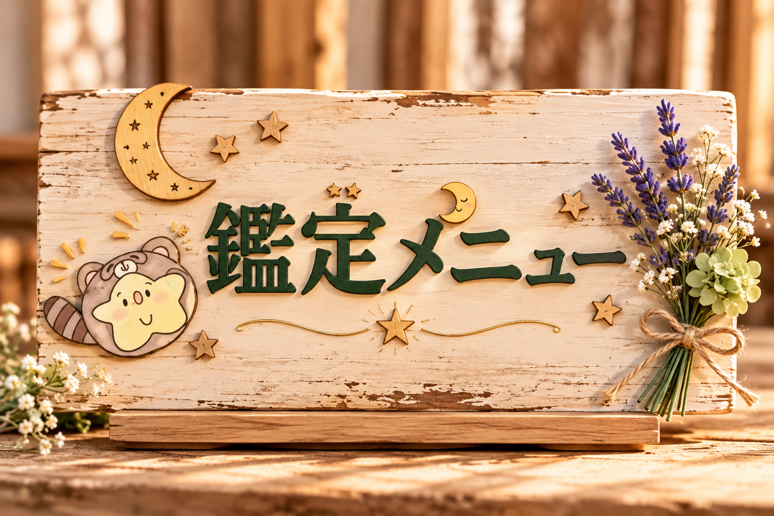 鑑定メニュー
